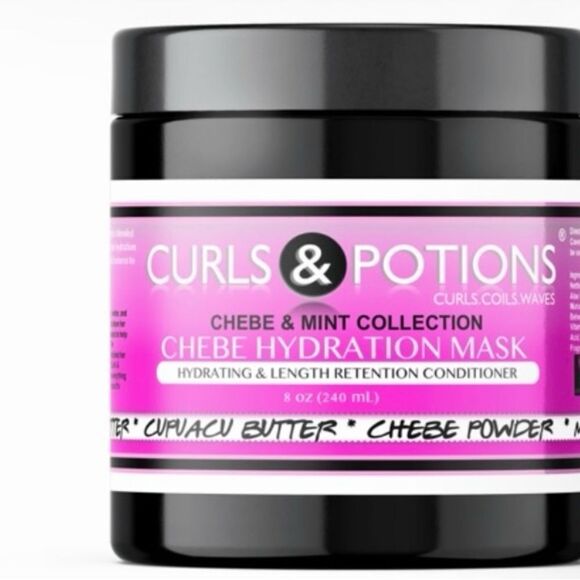 🛍️ Curls & Potions Chebe
Hydration Mask 8 OZ 💥 - Picture 1 of 4